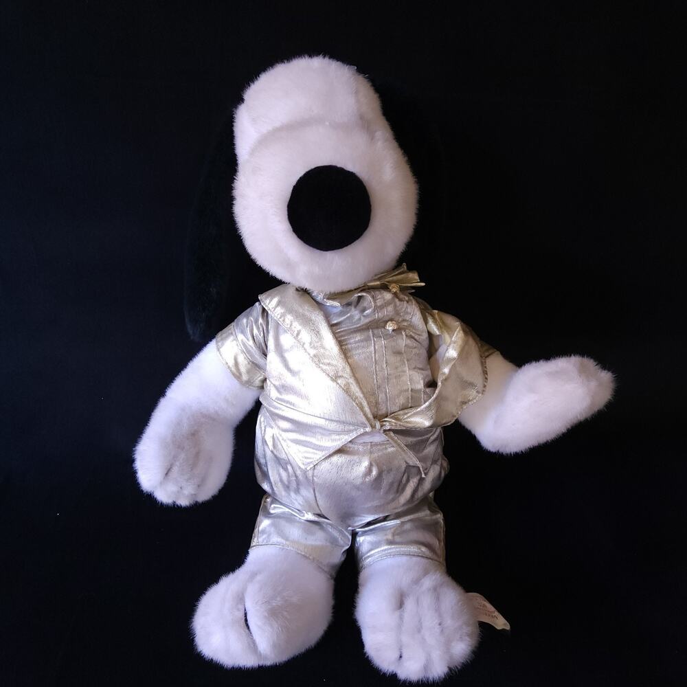 Rare 35th Anniversary Snoopy Peanuts #0371 Vintage Collectible Plush Stuffed Toy